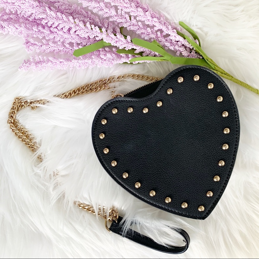 🍋 Leather heart purse 🖤 - Picture 3 of 13